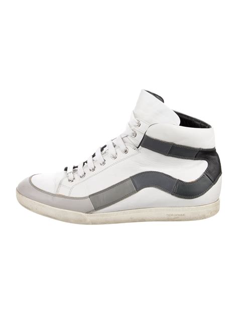 dior homme high top sneakers